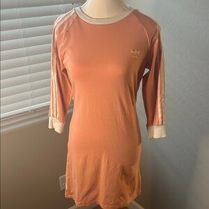 Adidas Women's Pink Long Sleeve Top